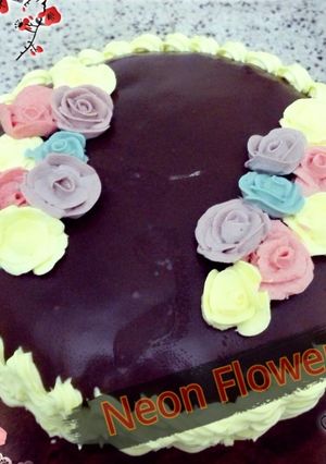 صورة لوصفة الكيكه الاسفنجيه بالشوكولا
