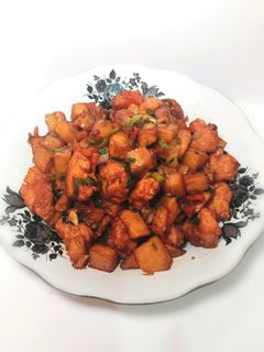 Foto resep Ayam Kentang Mentega