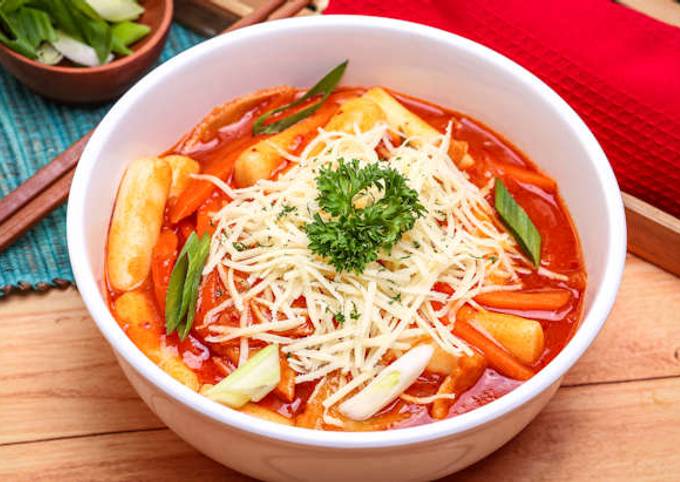 Resep Resep Tteokbokki Keju, Lezat
