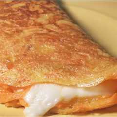 Una foto de Omelette de Zanahoria con Queso