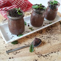 A picture of Mint Chocolate Pudding.