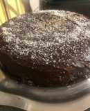 Bizcocho de coco y chocolate