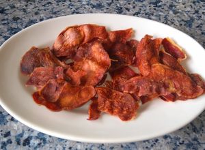 Foto principal de 🥓Crujiente de Jamón Serrano al Microondas 🥓