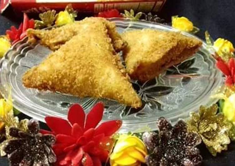 Step-by-Step Guide to Make Super Quick Homemade Mayo Samosa #CookpadApp