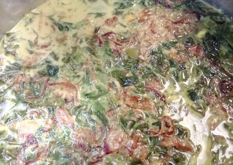 Resep Gulai daun ketela Anti Gagal