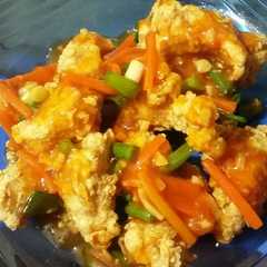 รูปของ Ikan merah/kakap fillet asam manis
