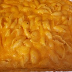 A picture of Homemade Mac N Cheese.