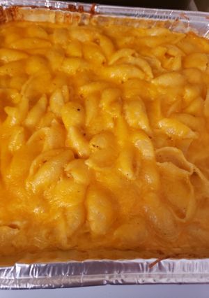 A picture of Homemade Mac N Cheese.