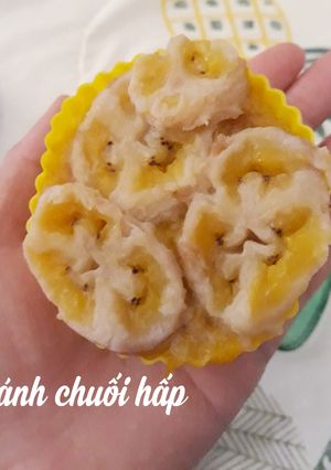Hình của món Bánh chuối hấp.