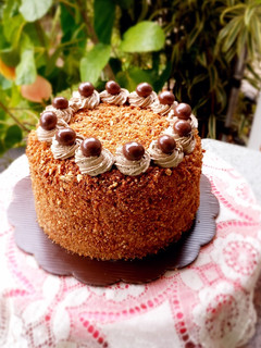 Foto resep Cake Mocca Nougat Jadul