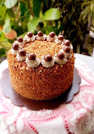 Foto resep Cake Mocca Nougat Jadul