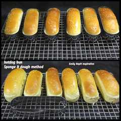รูปของ Hotdog Bun metode sponge n dough