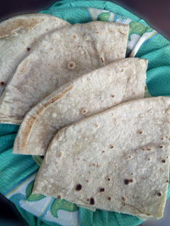 A picture of Roti/Chapati.