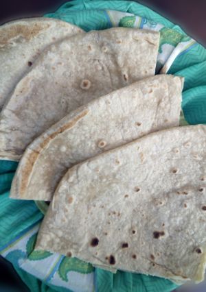 A picture of Roti/Chapati.