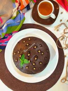عکسی از دستور کیک شکلات تکه ای