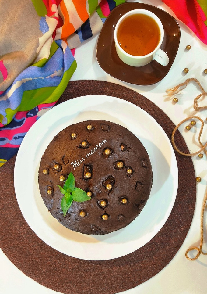 عکسی از دستور کیک شکلات تکه ای