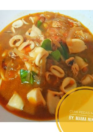 Foto resep Cumi pedas manis
