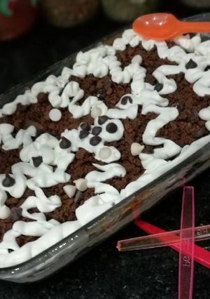 Una foto de Postre con base de galletitas