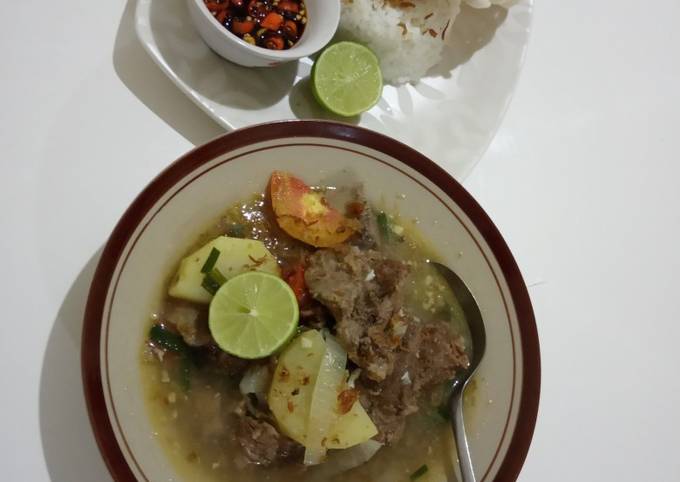 Resep Sop buntut iga simple yang Menggugah Selera