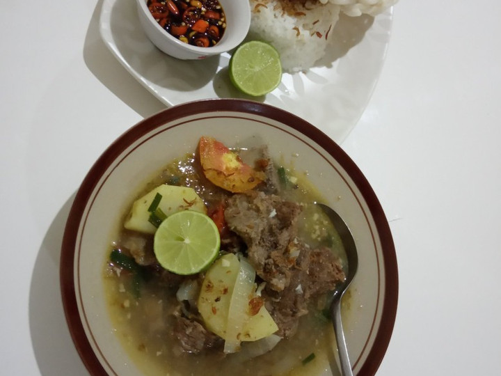 Resep Sop buntut iga simple yang Menggugah Selera