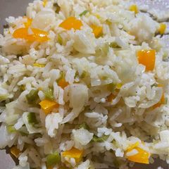 A picture of Sweet and Tangy Stir Fried Rice.