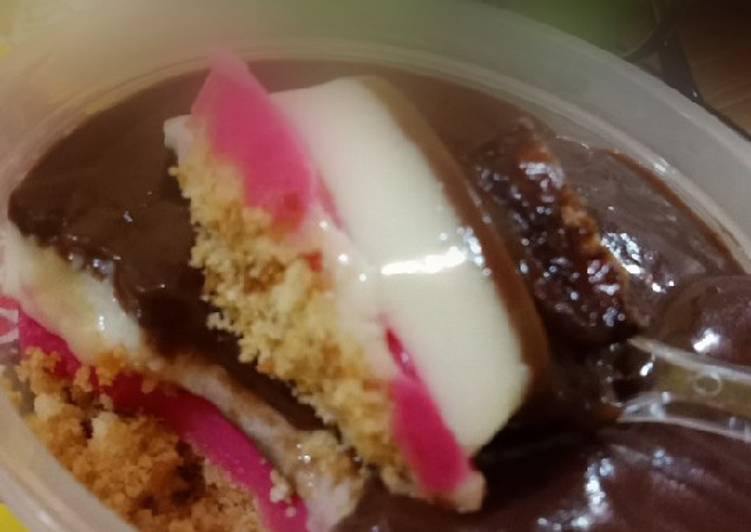 Rahasia Membuat Dessert box strobery chocolate beng beng Anti Gagal!
