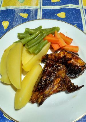 Foto resep Dada ayam panggang (menu diet)