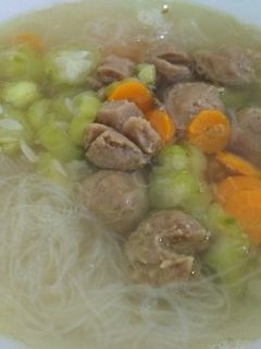 Foto resep Sop Bakso Oyong Soun