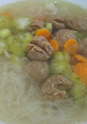 Foto resep Sop Bakso Oyong Soun