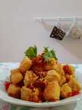16. Tahu goreng cabe rawit