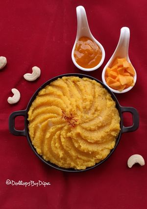 A picture of Mango Kesari.