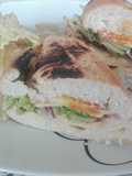 Tortas calientes de pollo rostizado