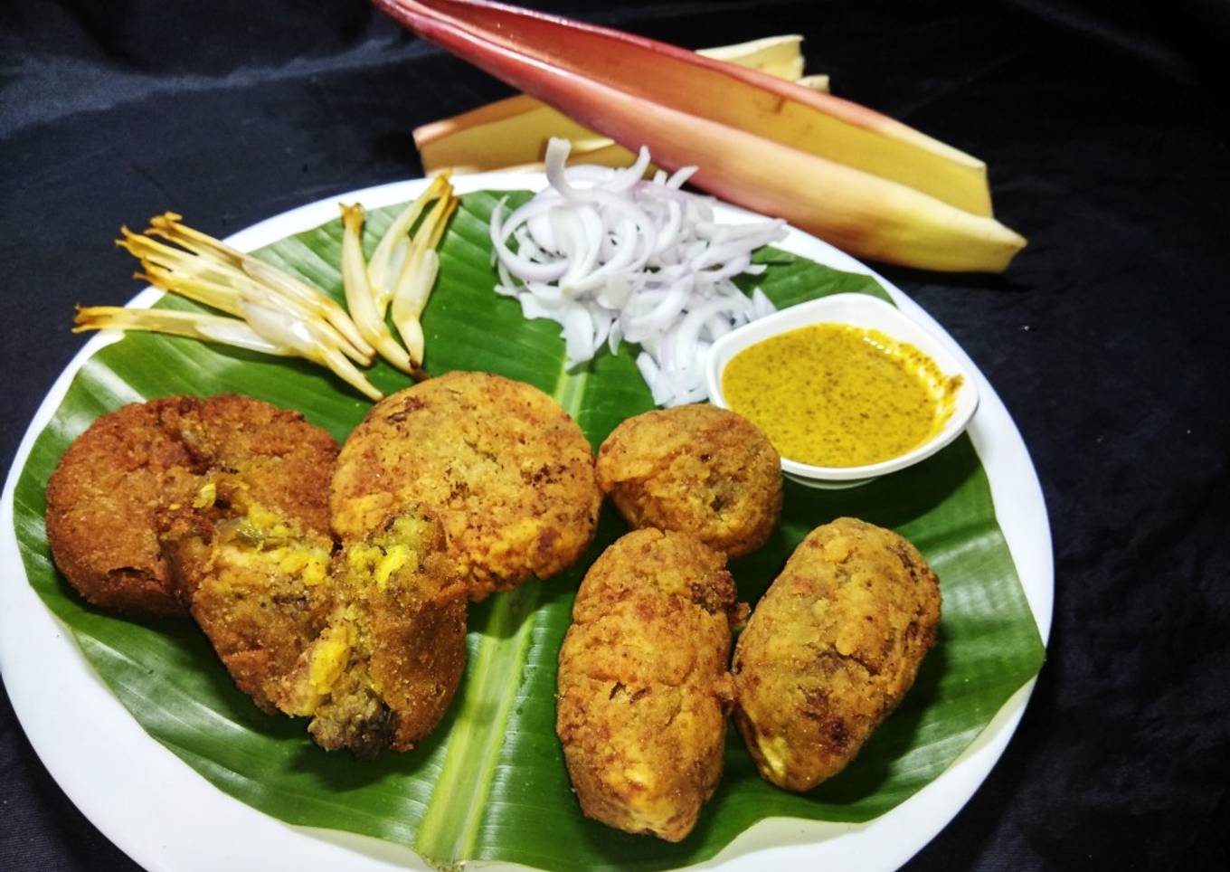 Banana Croquetts or Banana chop