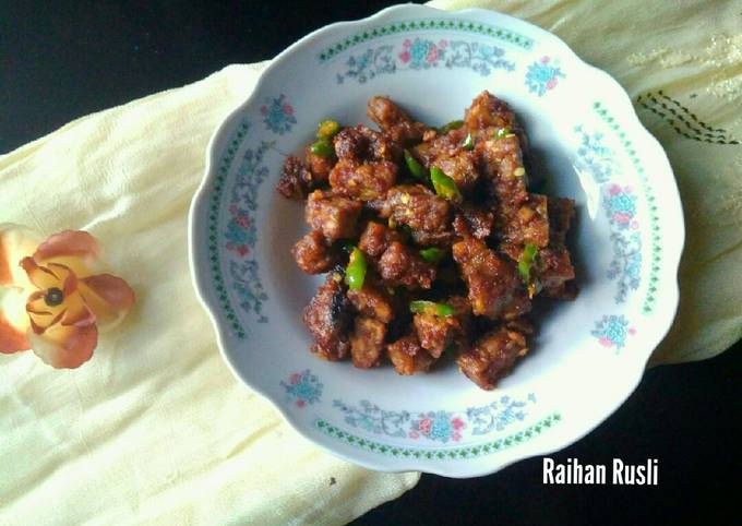 Cara bikin Orek Tempe Basah Bumbu Ulek Cara bikin Orek Tempe Basah Bumbu Ulek