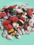 Gnocchi con farina cotta e cozze
