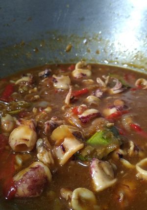 Foto resep Cumi Saos Padang
