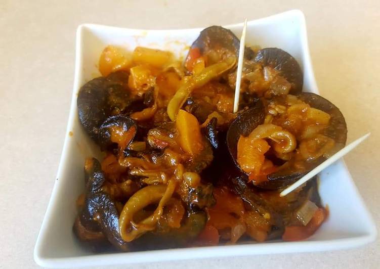 Easiest Way to Prepare Quick Peppered snail