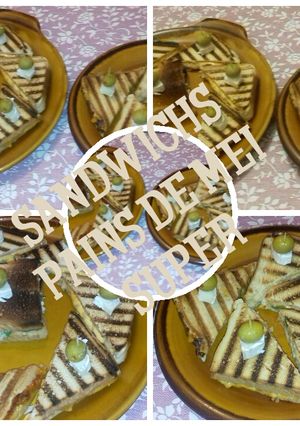 Une photo de Sandwiches pains de mie
