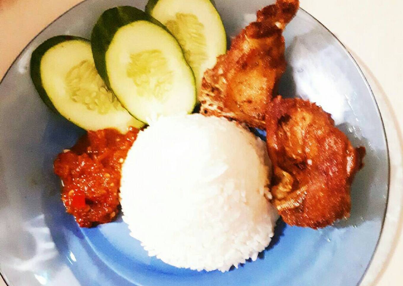 Bebek penyet(Anti bau Amis)