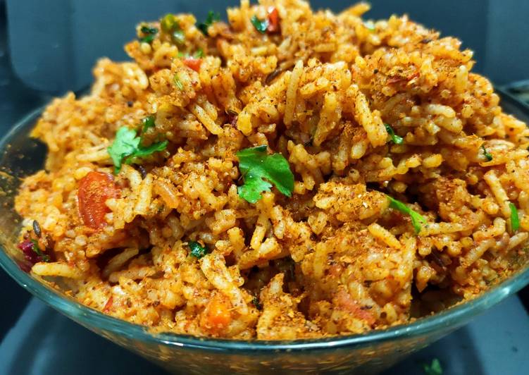 Recipe of Any-night-of-the-week Bhajipav pulao