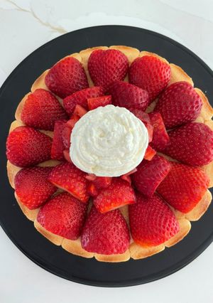 Une photo de Charlotte aux fraises