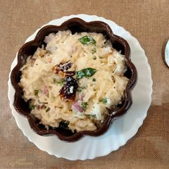 A picture of Dahi rice Pakhala.