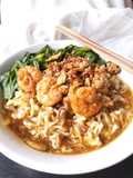Mie Kangkung/Lomie