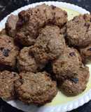 Galletitas materas de avena sin azúcar veganas
