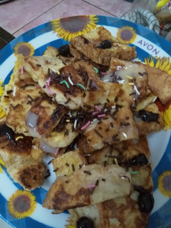 Foto resep French toast roti gandum