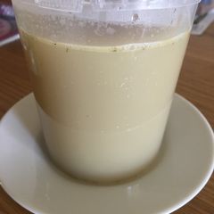 A picture of Homemade Chicken stock from scratch.