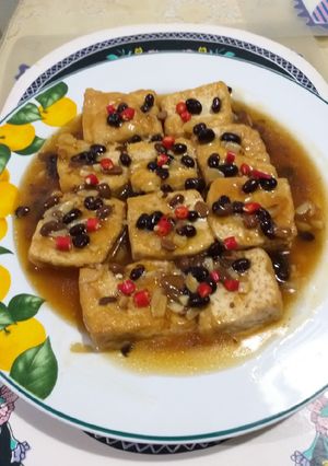 Foto resep Tahu saus salted black bean