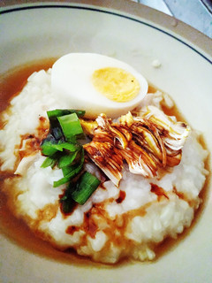 Foto resep Bubur ayam kuah soto