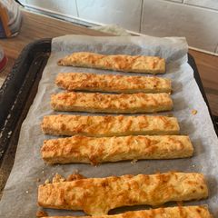 A picture of Cheese straws (gf option).
