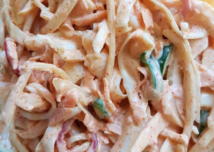 Simple Way to Make Spicy Summer Coleslaw in A Minutes at Home